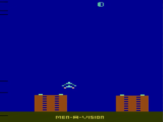 Air Raid title screen for Atari 2600